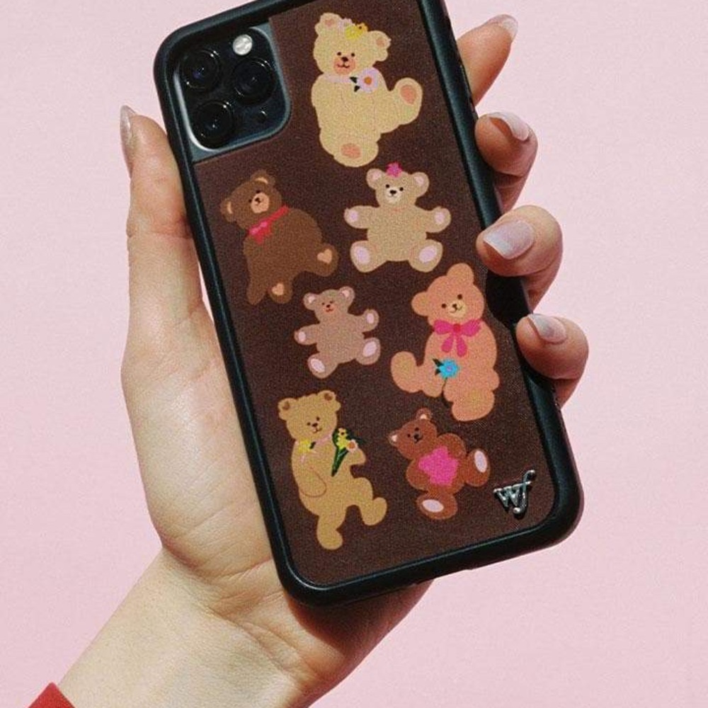 Wildflower phone case - Bear-y Cute (iPhone 13)